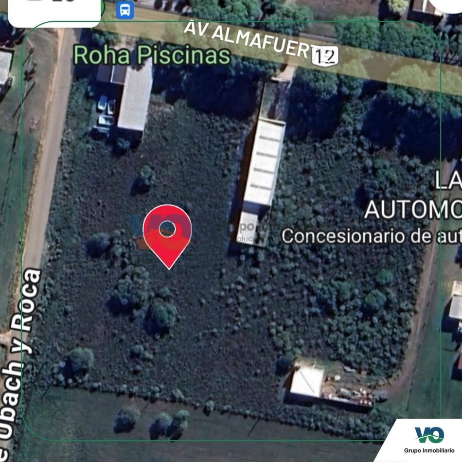  VENTA DE LOTES Sobre Av. Almafuerte Lotes de 300 m² , 2 lotes de 600 m² (de lado a lado de la manzana)